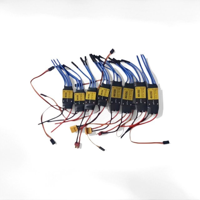 CHUZHAN bürstenloser Motor ESC 30A elektronischer Regler, Schwarz, Kunststoff - Bild 1