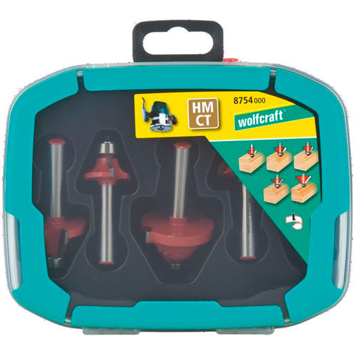 Wolfcraft Fräser-Set in Multicolour - Bild 2