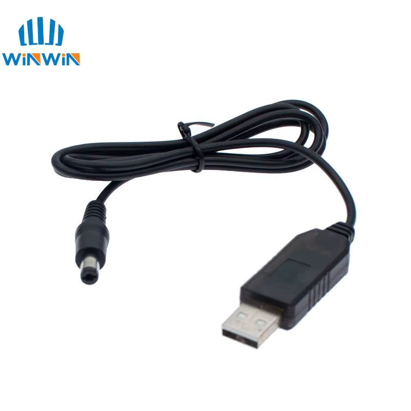 Bolantedz USB Power Boost Line Step Up Modul USB-C zu DC 5V auf 9V/12V Konverter Adapter Kabel mit 2,1x5,5mm Stecker in Schwarz für Arduino und WIFI - Bild 2