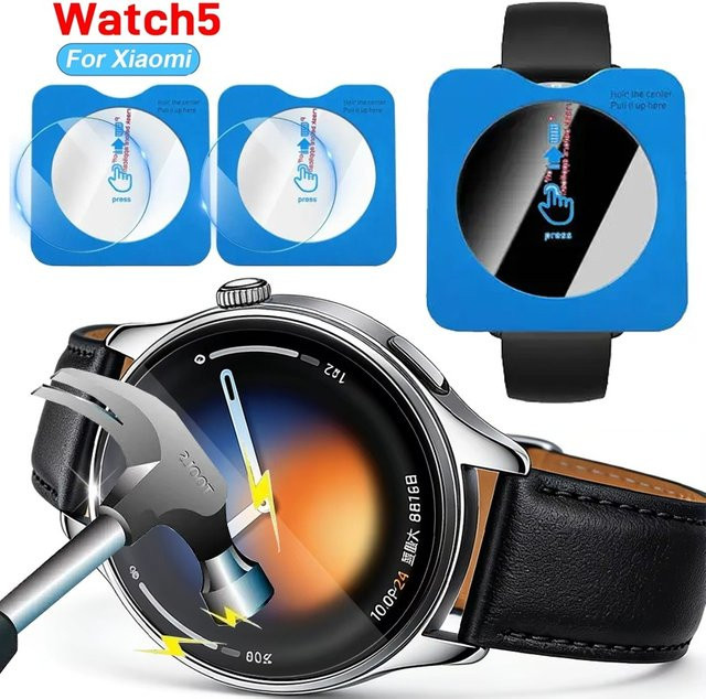 Xiaomi Displayschutzfolien aus gehärtetem Glas, Smartwatch, transparent - Bild 1