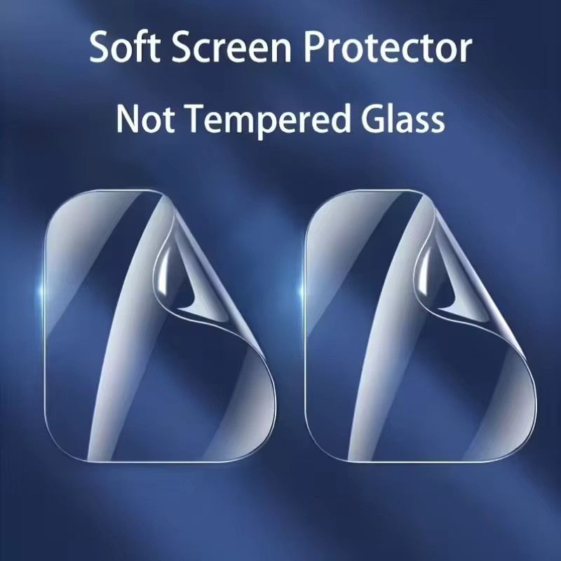 Apple Displayschutz Hydrogel, 3 Stück, transparent, Unisex - Bild 2