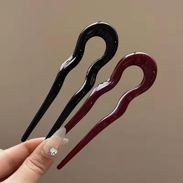 YULIN Haargabel Schildpatt Acetat, Geometrisch, Damen - Bild 1