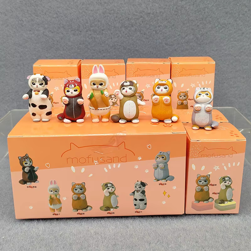 KITAN Mofusand Japanische Garnelenkatze Blindbox, Tiere - Bild 2