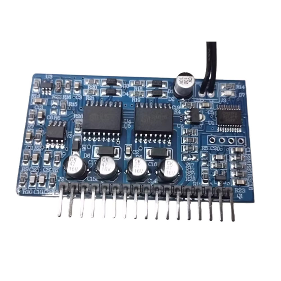 Wechselrichter-Treiberplatine DC 12V-96V zu AC 110V 220V Leistungsmodul Antriebskern Transformator in Blau - Bild 3