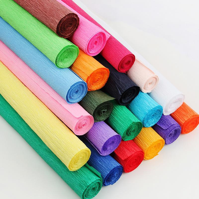 Violette Krepppapierrolle für Origami und DIY Bastelarbeiten, Breite: 50 cm, Länge: 250 cm - Bild 2