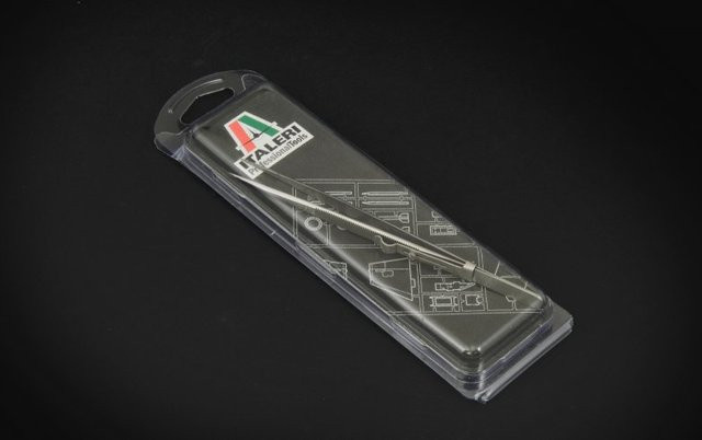 Italeri Pinzette, spitz mit Arretierung, Metall, Silber - Bild 1
