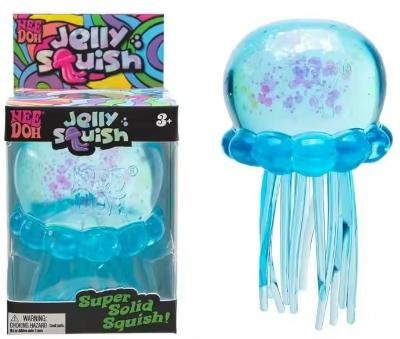 BC Pet Supplies Heiße Quallen Squish Quetschspielzeuge, Wasserspielzeug Spielsets, blau - Bild 1