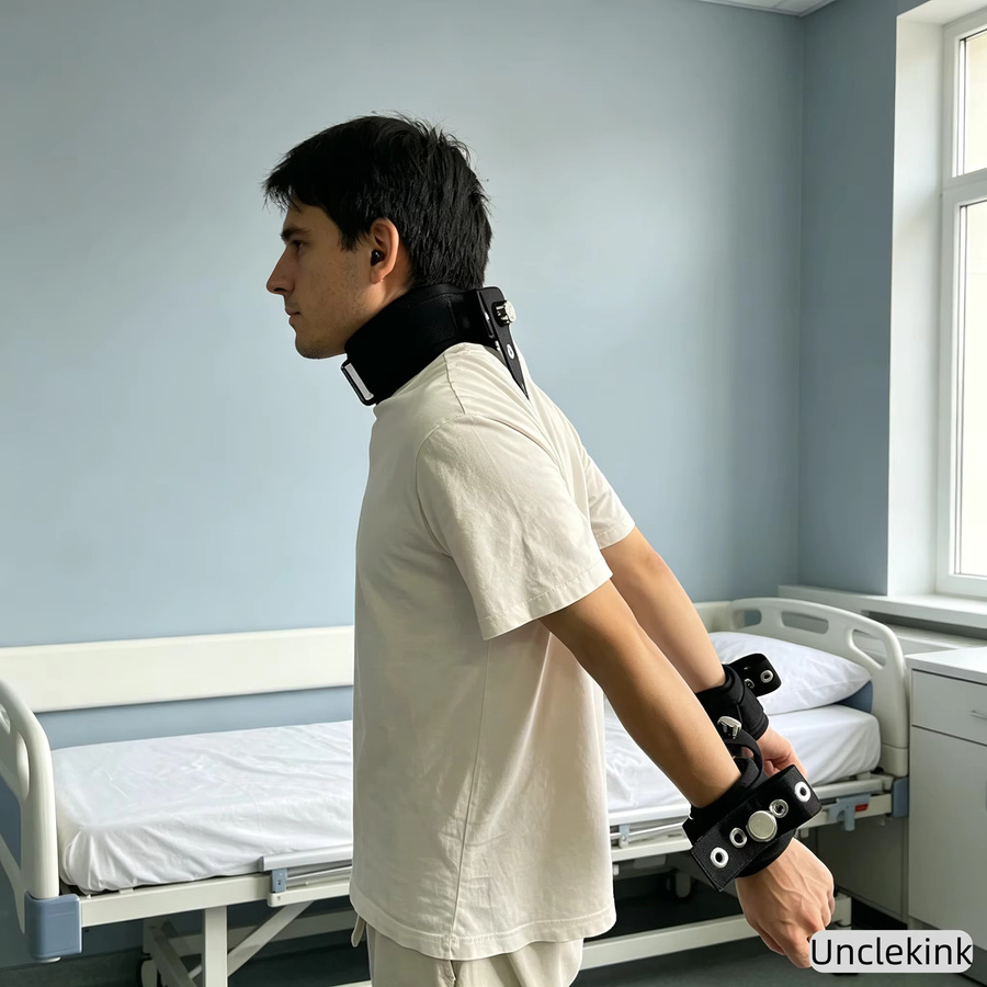Unclekink Patienten-Fixiergurte, Ganzkörper-Gliedmaßen-Fixierung, Unisex - Bild 2