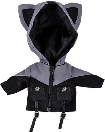 Yiran toy 1 Kleines Monster Jacke Shorts Set, Puppenkleidung, Grau