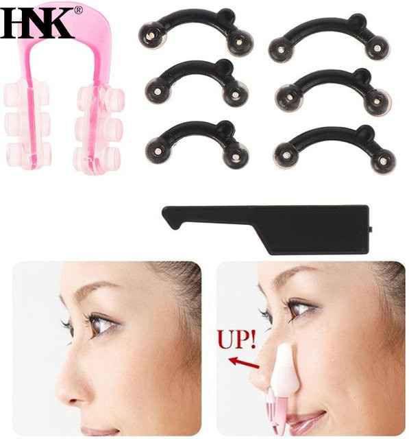 HNKMP Nasen-Shaper Clip Set, 6 Teile, Unisex - Bild 1