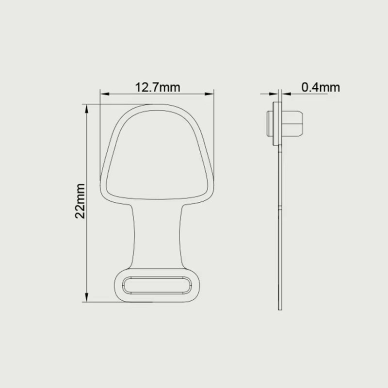 Anti-Verlust-Staubstopfen für iPhone mit USB-C Anschluss aus Silikon in Schwarz - Bild 3
