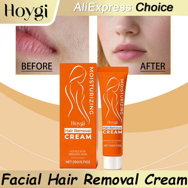 HOYGI Haarentfernungscreme für Gesicht, Lippen und Körper, Unisex - Bild 1
