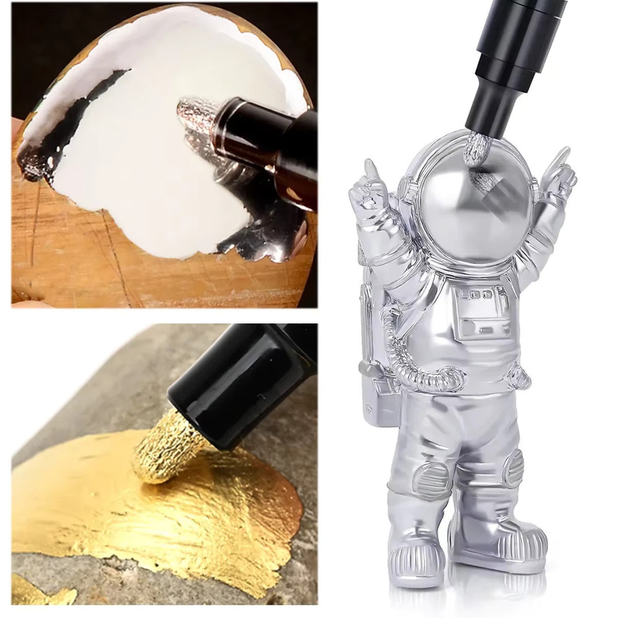 Spiegel Marker Stifte für DIY Kunsthandwerk und Auto Styling in Gold und Silber - Bild 2