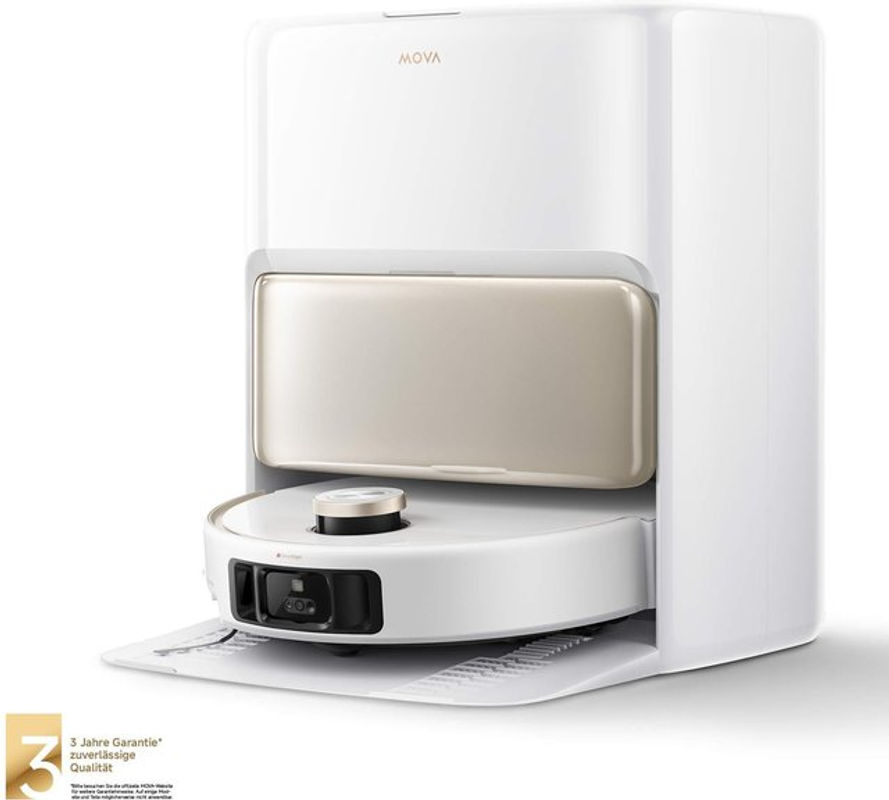 Mova V50 Ultra Complete Saug- und Wischroboter in Weiß - Bild 2
