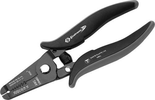 C.K Ecotronic T3894 ESD Abisolierzange für 0,4 bis 1,3 mm in Schwarz aus gehärtetem Stahl - Bild 1