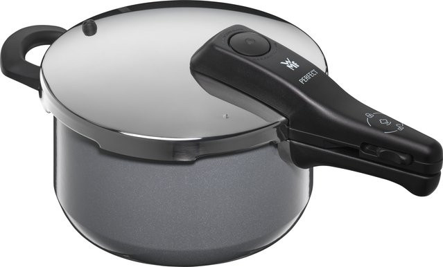 WMF FUSIONTEC Schnellkochtopf aus Edelstahl in Grau - Bild 1