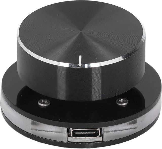 Painter USB-C Multimedia-Lautstärkeregler mit RGB-Beleuchtung für Android und PC in Grau - Bild 1