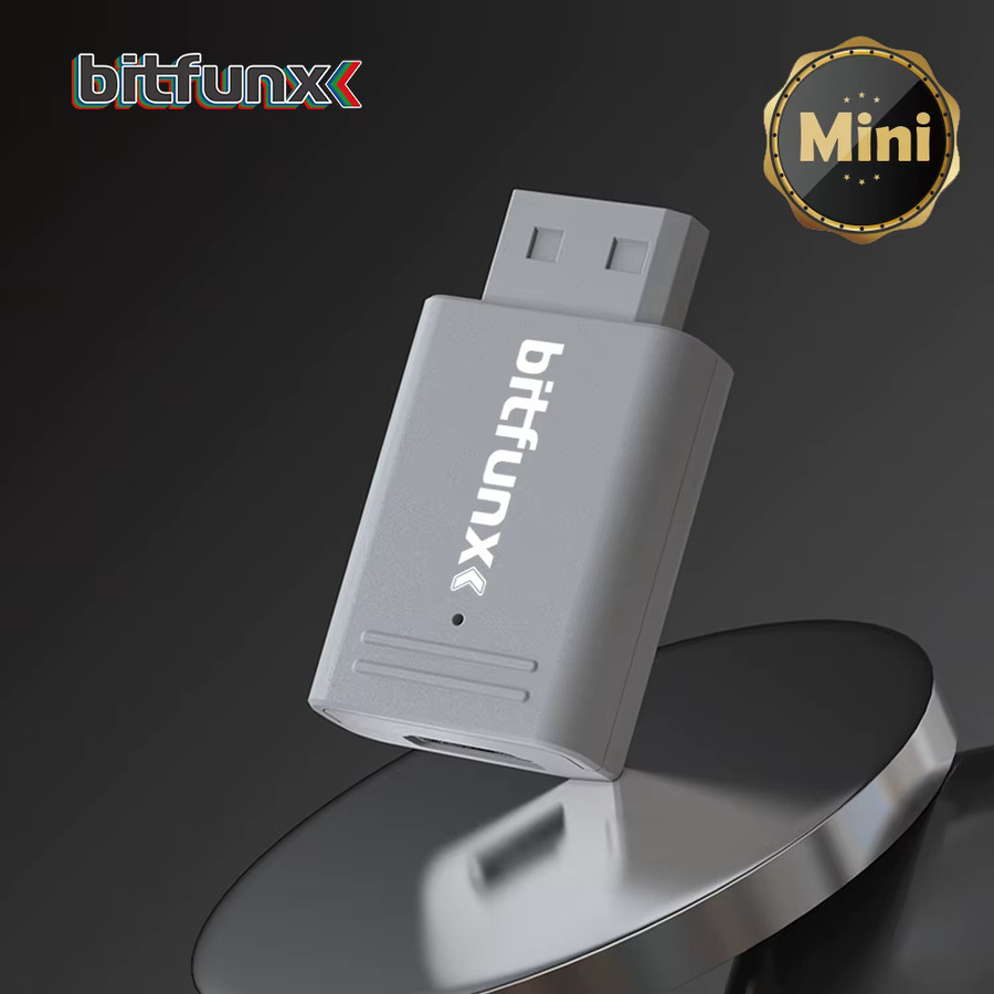 Bitfunx Mini Video Audio Adapter YPBPR auf HDMI Konverter für PAL NTSC Wii Spielekonsolen - Bild 5