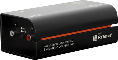 Palmer Audio RIVER enz Line-Isolatoren RCA Schwarz - Bild 1