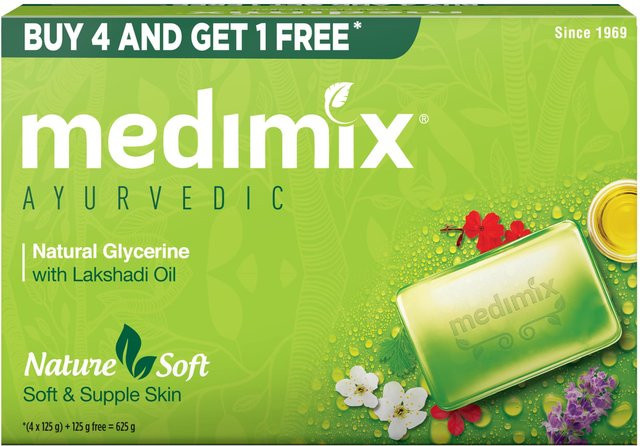 Medimix Ayurvedische Badeseife mit Glycerin, 125 g - Bild 1