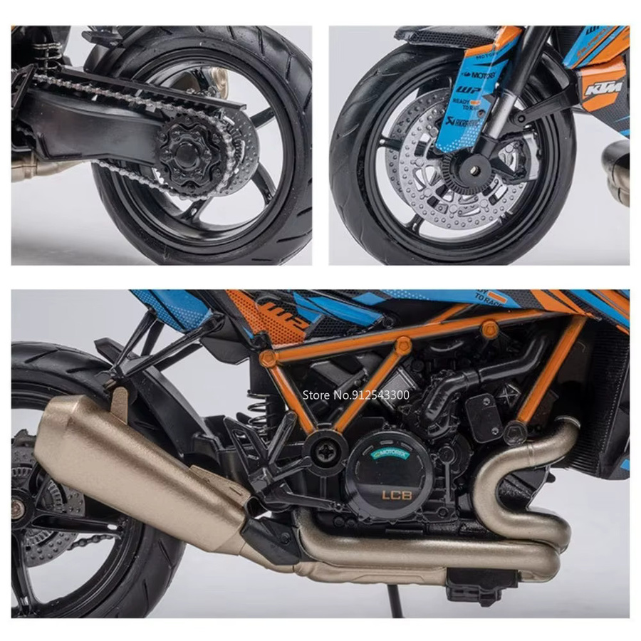 RMZ city KTM 1390 RC390 Automodell Spielzeug, 1:12, Gummi, Metall - Bild 5