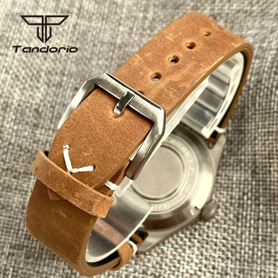 Tandorio Taucheruhr, Titan/Edelstahl, Automatik, 39 mm, Herren - Bild 2
