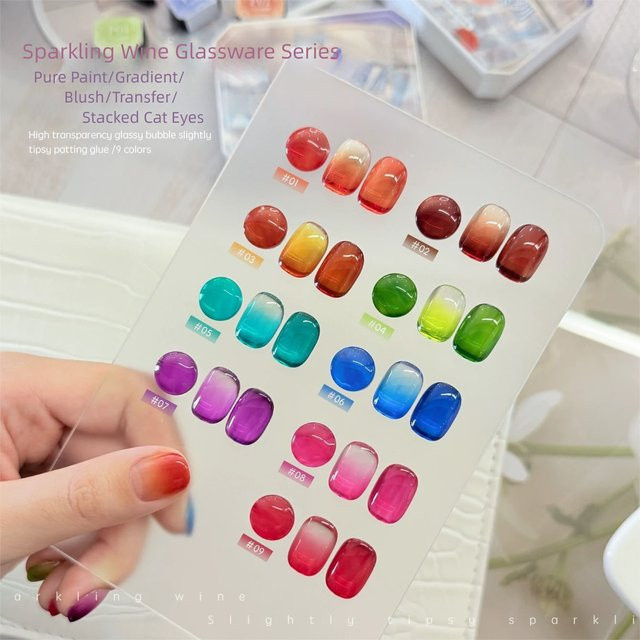 MIANEL Nagel-Schaum-Serie Nagellack Jelly-Gel, 10 ml, Glänzend - Bild 1