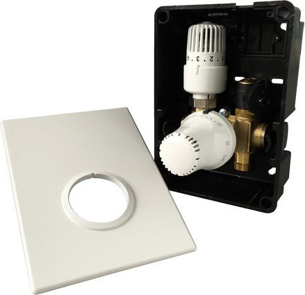 HoWaTech E-Regelbox mit Thermostat in Weiß, B/H/T: 15,6 x 21,1 x 6,4 cm - Bild 1