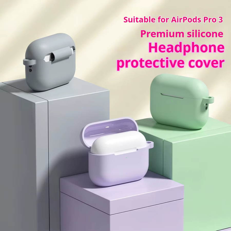 Silikon Schutzhülle für Apple AirPods Pro 3 Generation 2025 - Bild 2