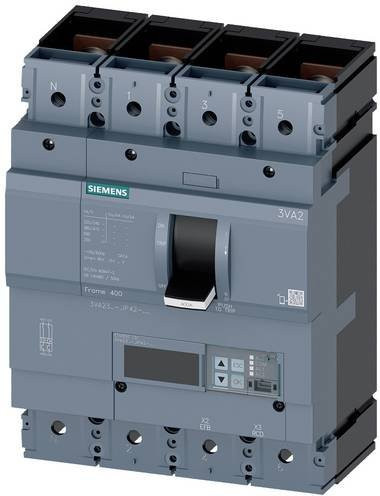 Siemens 3VA2340-6JP42-0AA0 Leistungsschalter in Grau mit einem Einstellbereich von 160 - 400A und einer maximalen Schaltspannung von 690 V/AC - Bild 1