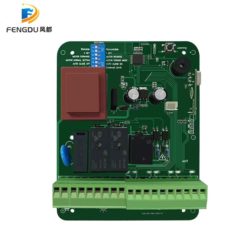 4-Kanal Garagentor Funkempfänger mit Sender für AC 220-250V und 433MHz Lerncode - Bild 6