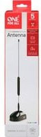 One for all DVB-T2 Stabantenne SV9311-5G in Schwarz - Bild 1