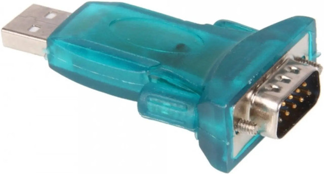 SATKIT USB zu RS232 Serieller Port Adapter in Türkis - Bild 1