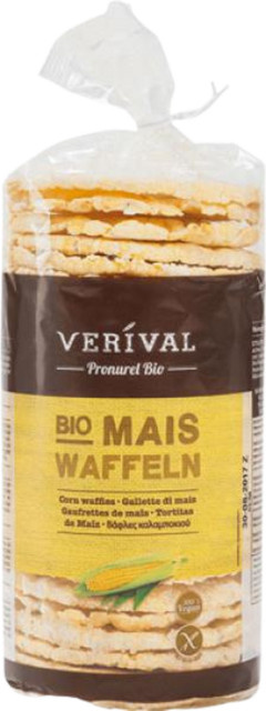 Verival Bio Mais-Waffeln 100 g - Bild 1