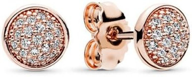 Wucifang Jewelry Ohrstecker 925 Silber, Bicolor, Zirkonia, Damen - Bild 1