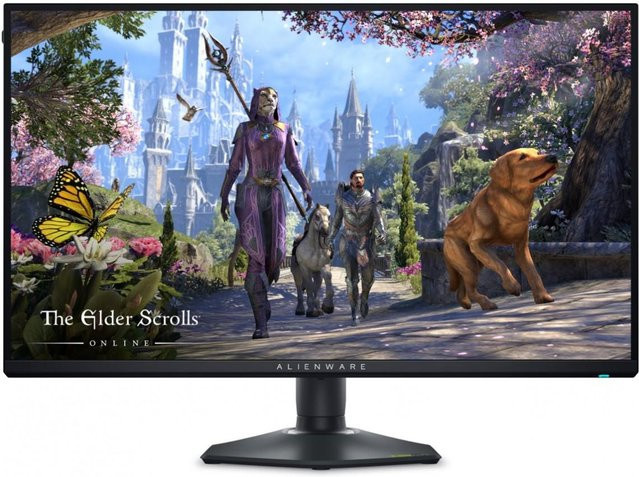 Dell AW2725QF Gaming Monitor 27,0 Zoll IPS Dual-Auflösung 4K 180Hz und FHD 360Hz NVIDIA G-Sync Compatible Schwarz - Bild 1