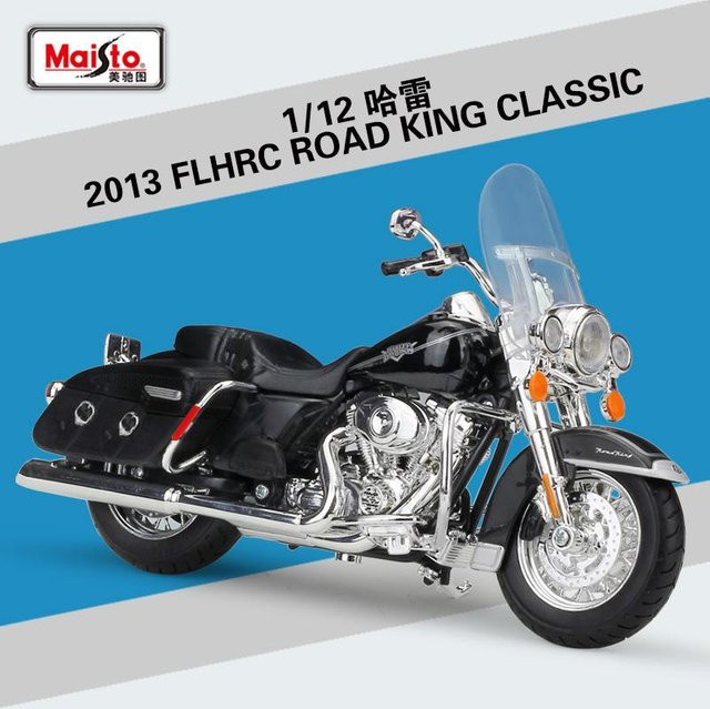 Maisto Harley 2013 Flhrc Road King Classic, Motorrad Modell, 1:12, ab 18 Jahren - Bild 1
