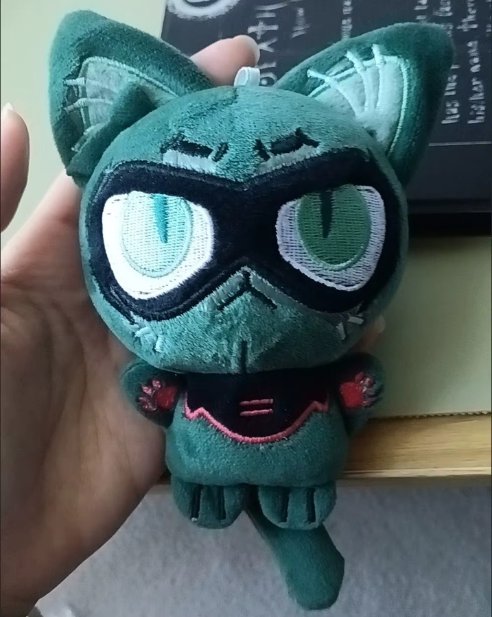 Hot Toys Robin Tierfigur Katze, Plüschtier, 10cm - Bild 2