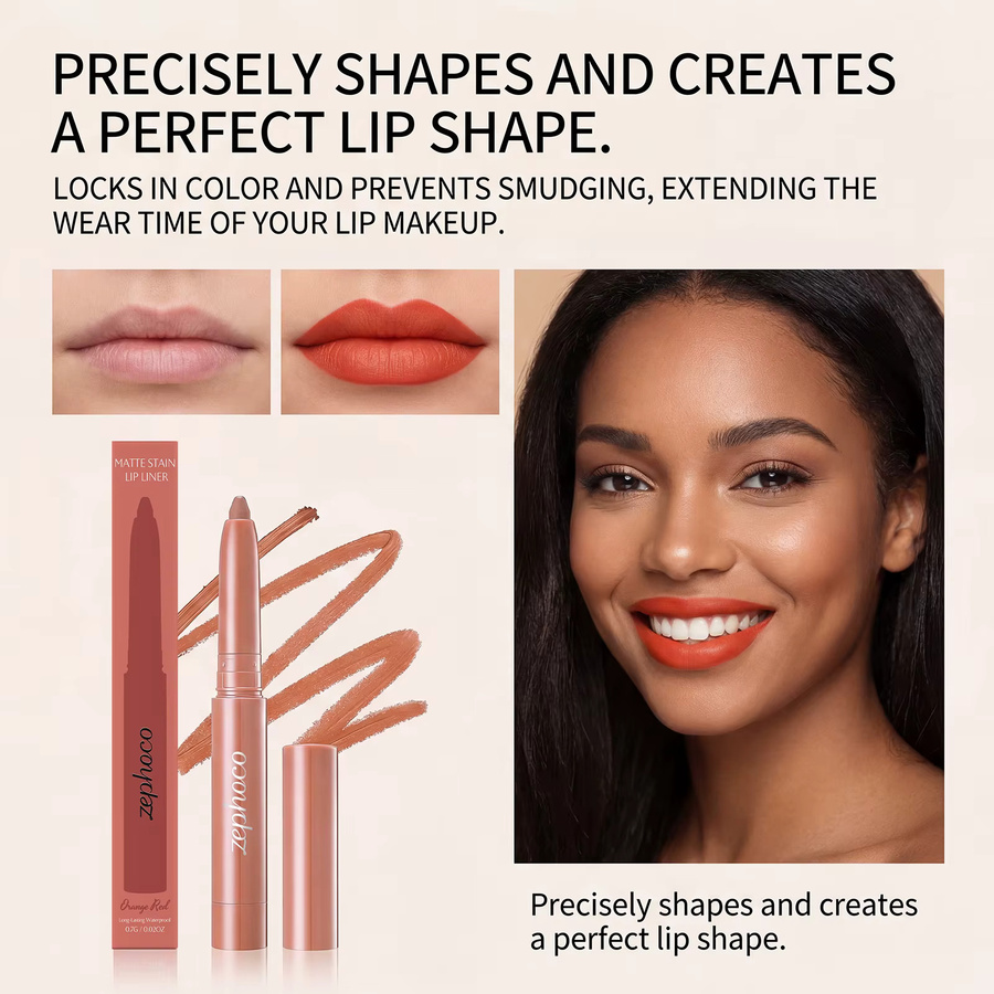 Zephoco 3D Matte Lip Liner, Unisex - Bild 4