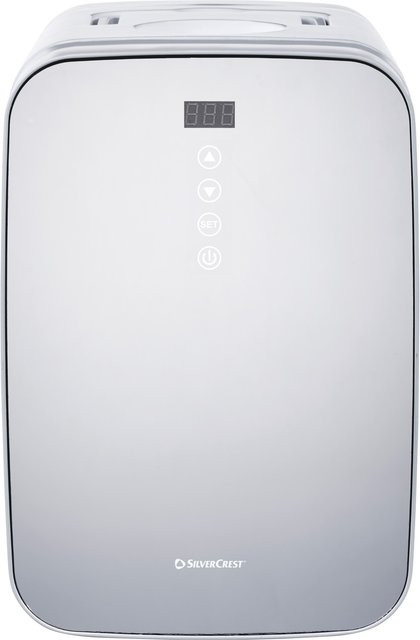 SILVERCREST Mini-Kühlschrank SKM 48 A1 in Silber - Bild 1