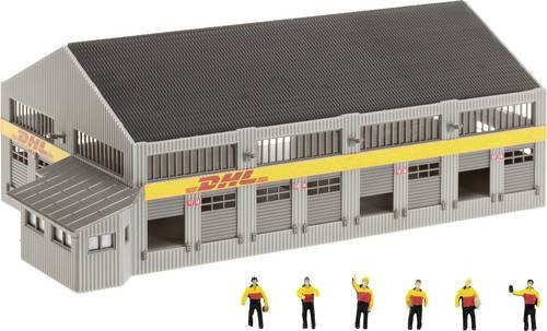 Faller Logistik-Zentrum DHL mit Figuren - Bild 1