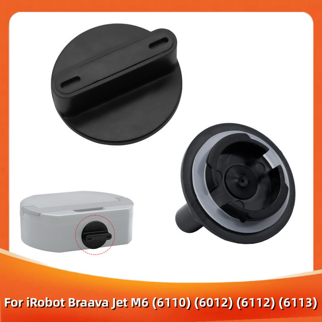 Ersatz-Wassertankabdeckung für iRobot Braava Jet M6 (6110) (6012) (6112) (6113) Ultimate Robot Mopping in Schwarz - Bild 1