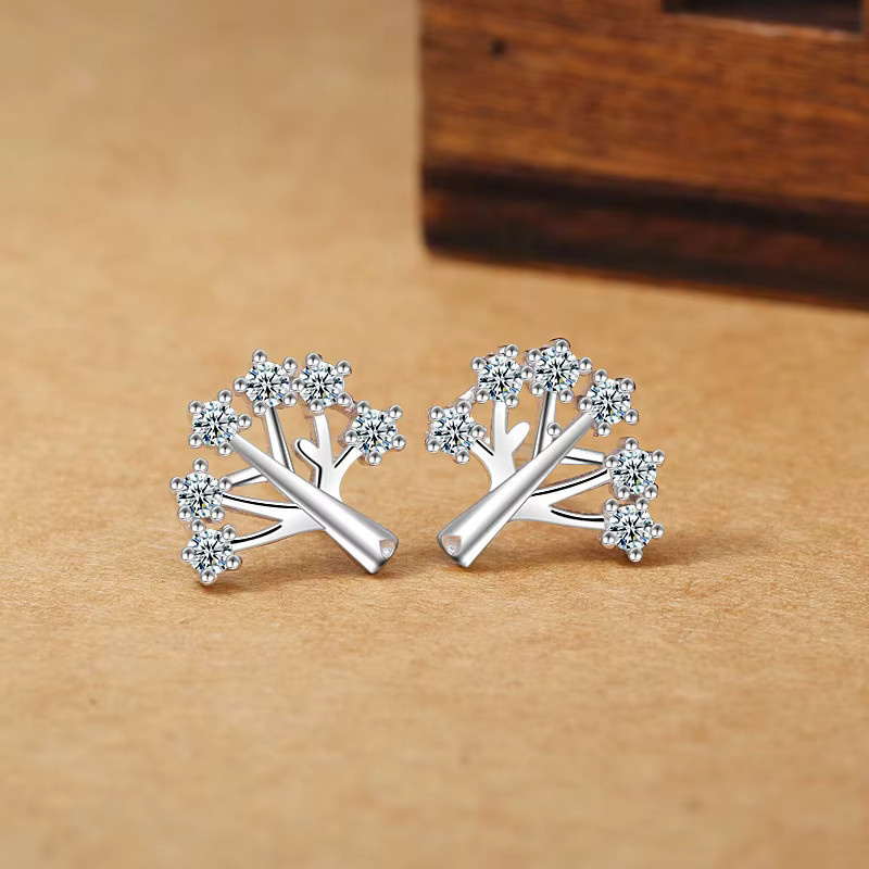 GaGa-Duck Ohrringe, 925 Silber, Zirkonia, Unisex - Bild 3