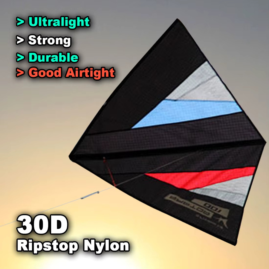 9KM Freilein Delta Single Line Kite, Indoor Ultralight Zero-G, Set / Bundle - Bild 1