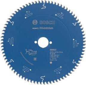 Bosch Expert Kreissägeblatt für Aluminium mit 80 Zähnen, Durchmesser: 240 mm, Bohrung: 30 mm, Dicke: 2,8 mm - Bild 1