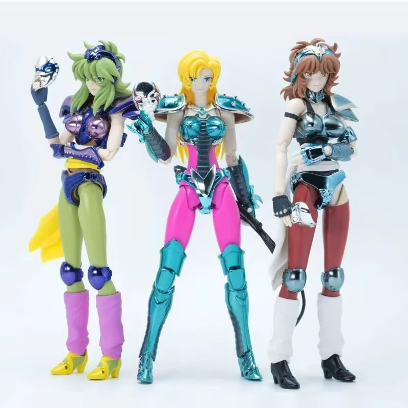 GoodTony Saint Seiya Myth Cloth EX Pandora Chameleon June Athena Eagle Marin Ophiuchus Shaina Knights of Zodiac Actionfigur, ab 14 Jahre - Bild 1