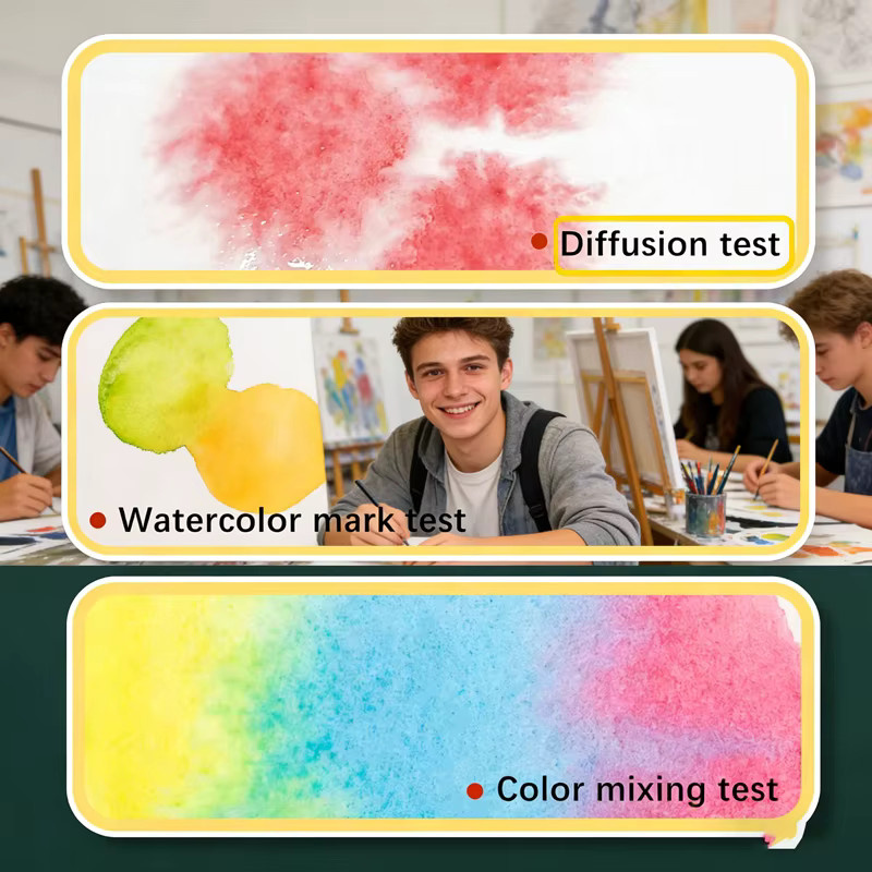 Aquarellfarben-Set von kissbuty mit Wasserpinseln in Multicolour für Profis und Malbegeisterte - Bild 3