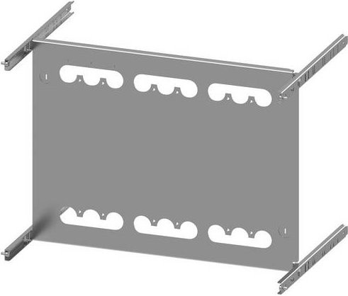 Siemens SIVACON S4 Montageplatte 3VA13, 3VA14, 3VA23, 3VA24 in Grau, B/T: 60,0 x 40,0 cm - Bild 1