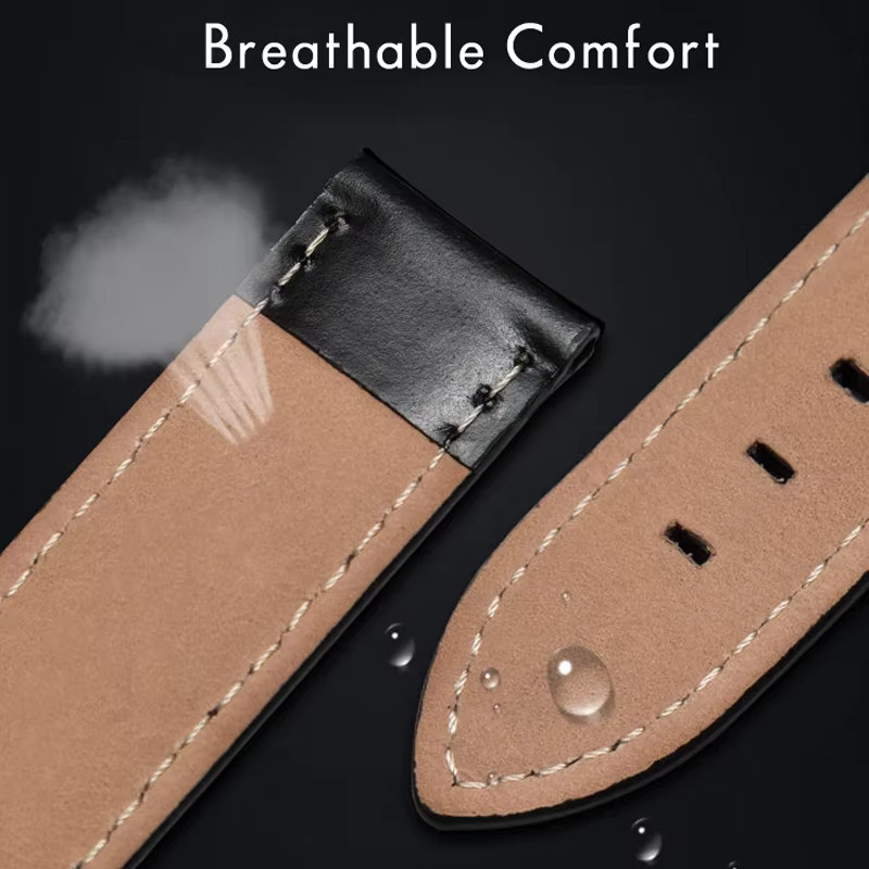 Daniel Wellington Uhrenarmband Leder, Edelstahl, Unisex - Bild 2