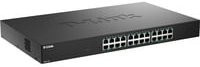 D-Link DMS-1024/E Unmanaged Multi-Gigabit Switch mit 24 Ports und 2.5 GbE in Schwarz und Grau - Bild 1